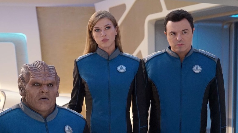Bortus, Grayson and Mercer on The Orville