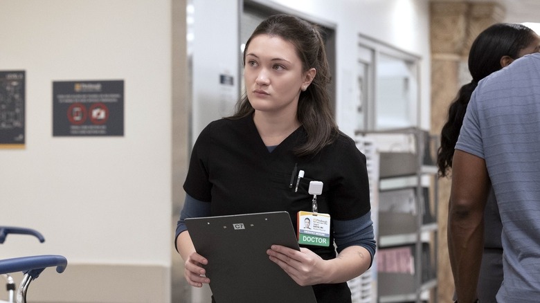 Dr. Trinity Santos in The Pitt Season 2, Episode 12