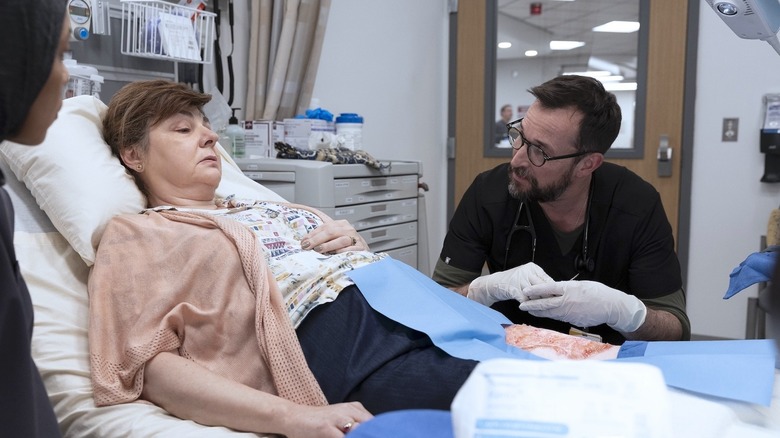 Perlah, Yana and Robby on The Pitt