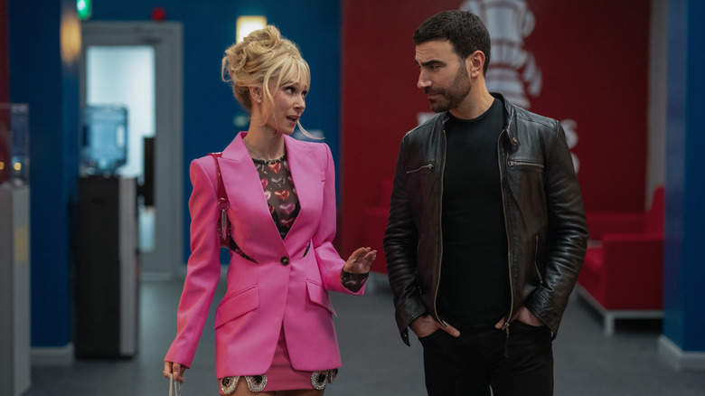 Keeley and Roy in Ted Lasso