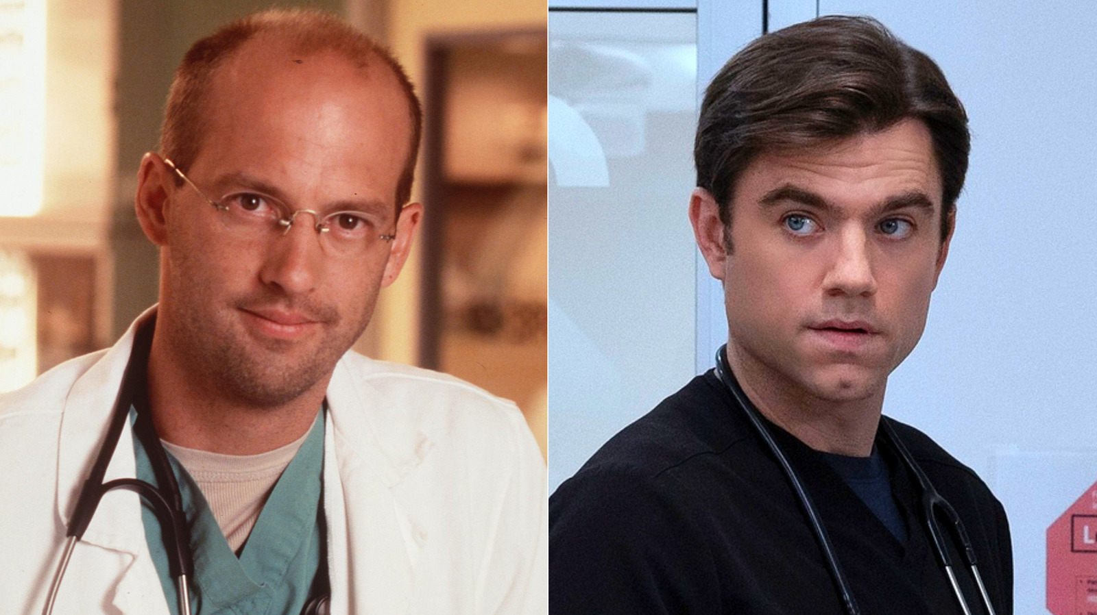 The Pitt/ER Crossover You Didn't Know You Needed: Patrick Ball Meets Anthony Edwards (See Photo)