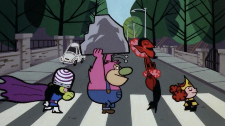 The villains in the Beatles parody episode of "The Powerpuff Girls," "Meet the Beat-Alls."