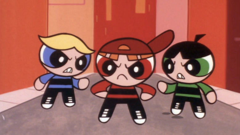 The Rowdyruff Boys from their debut episode of "The Powerpuff Girls"