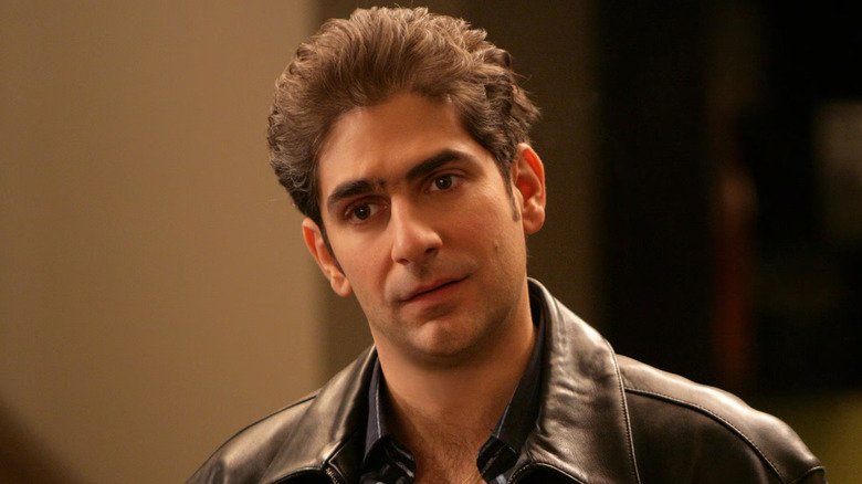 Michael Imperioli as Christopher Moltisanti, looking concerned in The Sopranos.