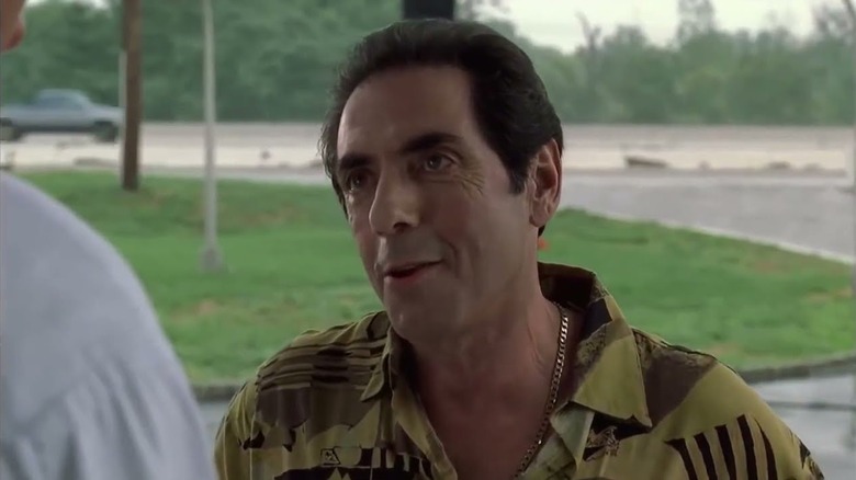 David Proval as Richie Aprile, speaking to Tony in The Sopranos.