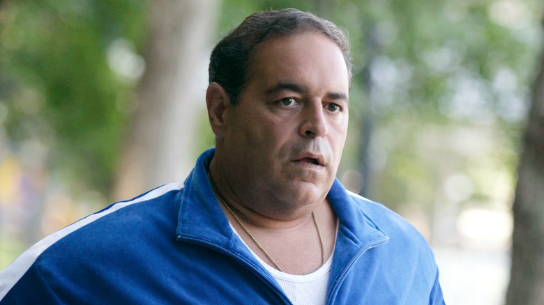 Joseph R. Gannascoli as Vito Spatafore, mouth agape in The Sopranos.