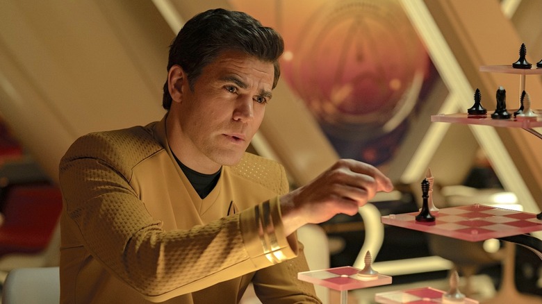 James Kirk on Star Trek: Strange New Worlds