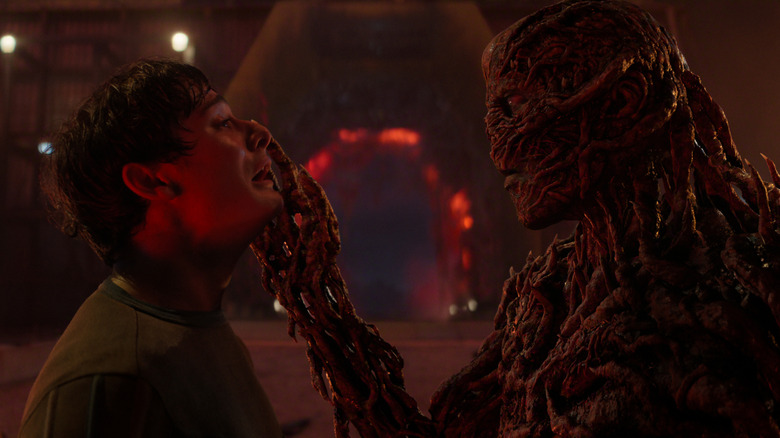 Vecna speaking to Will Byers in the Upside Down in Stranger Things Season 5