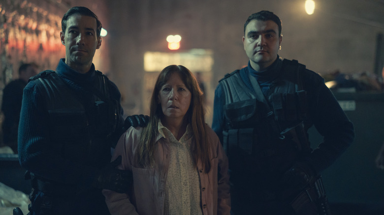 Guardians and Aunt Lydia in The Testaments