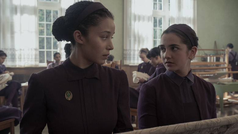 Agnes and Becka in The Testaments