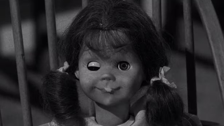 Talky Tina (June Foray) is a threat in The Twilight Zone, Living Doll