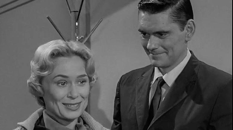 Bank clerk Hector Poole ends a rare happy day in "The Twilight Zone"