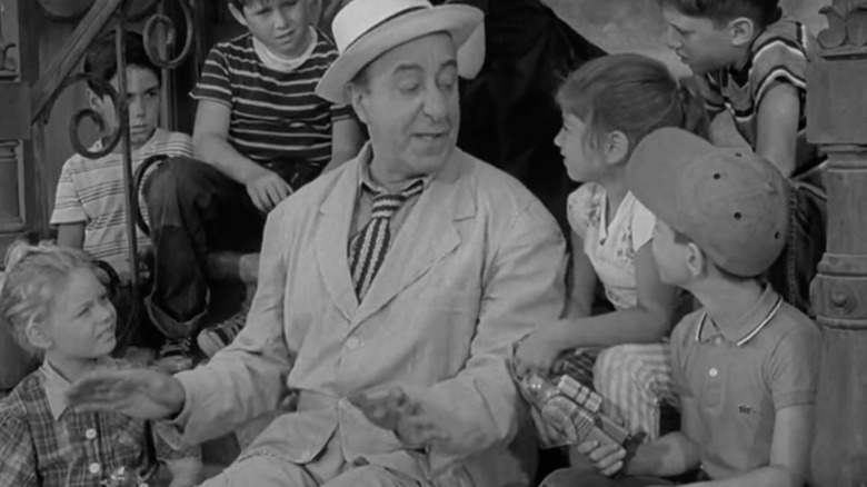 Lou Bookman spends time with the children in his neighborhood
