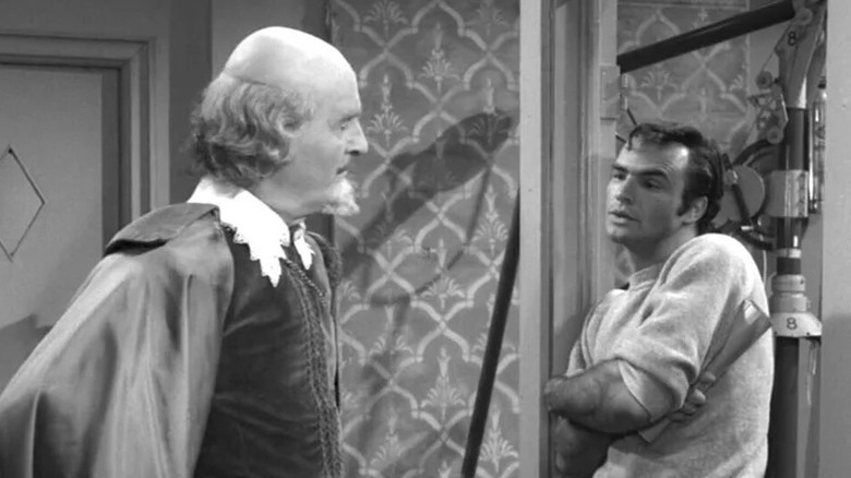 William Shakespeare and Rocky Rhodes talking on The Twilight Zone