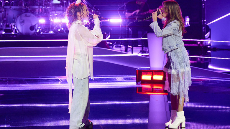 Hazel Gerson and Nina Howland on The Voice
