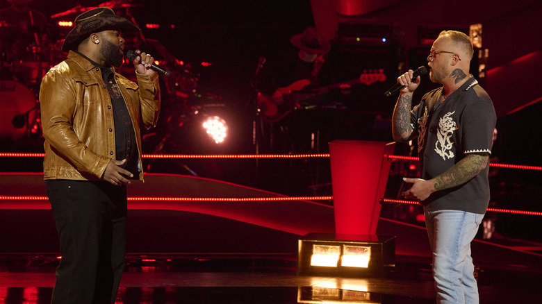 Luke Cope and BigCountry on The Voice