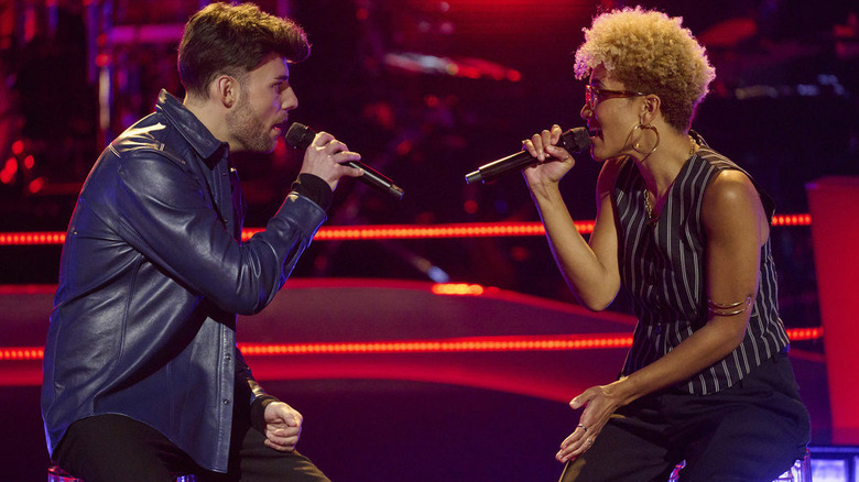 Brendan Coulter and Keiyana Osmond on The Voice