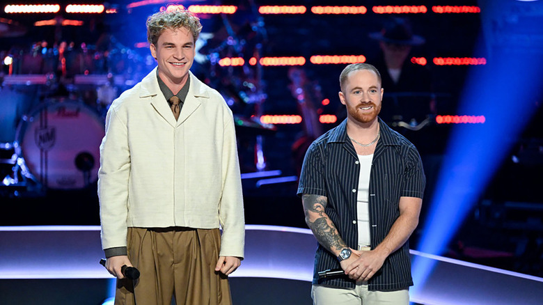 The Voice Season 28 Knockouts Results Aiden Ross Liam Von Elbe