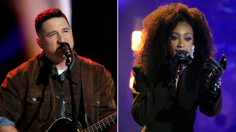 Rob Cole and Trinity in The Voice Season 28 Playoffs