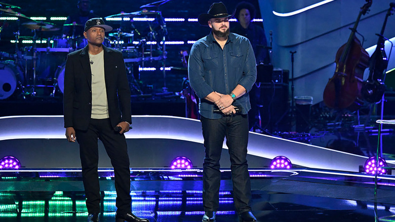 Javier Colon and Jake Hoot on The Voice