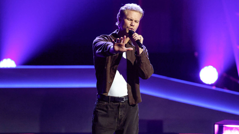 Cal Cook on The Voice