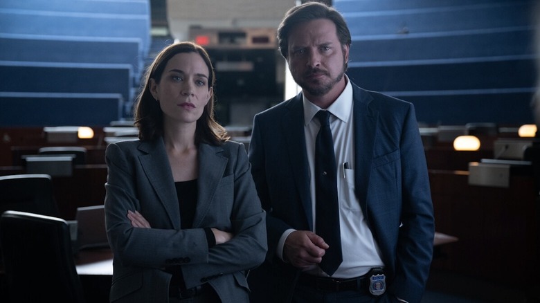 Kathleen Munroe and Aden Young in Law and Order Toronto Criminal Intent