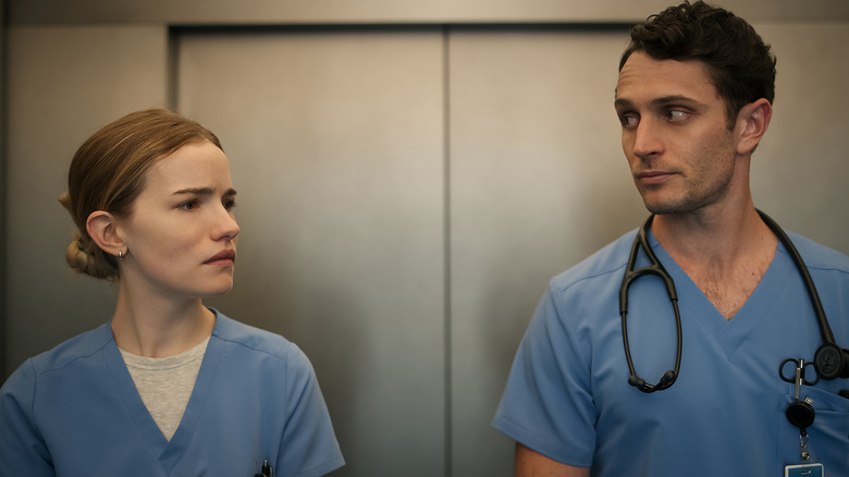 Willa Fitzgerald and Colin Woodell in Pulse