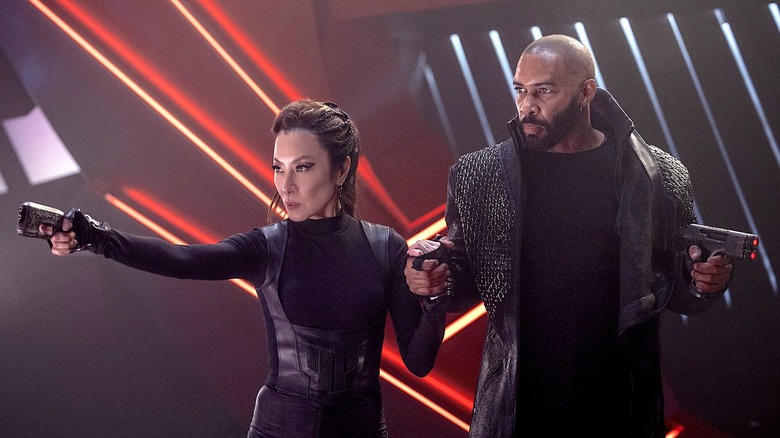 Michelle Yeoh and Omari Hardwick in Star Trek Section 31