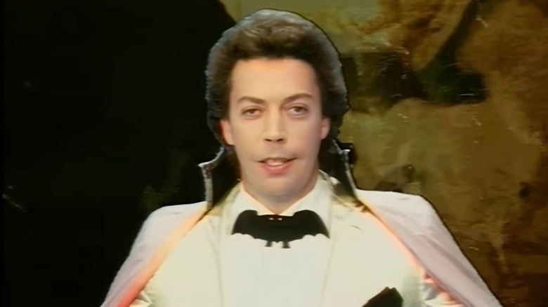 Tim Curry as the Grand Wizard in The Worst Witch