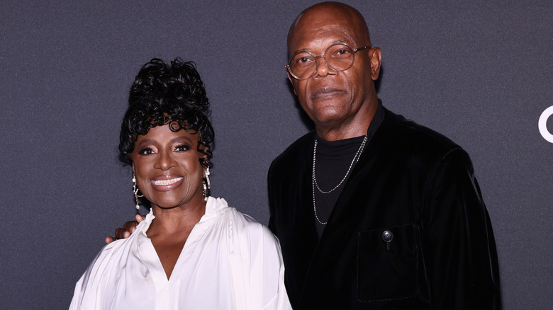 LaTanya Richardson Jackson and Samuel L. Jackson
