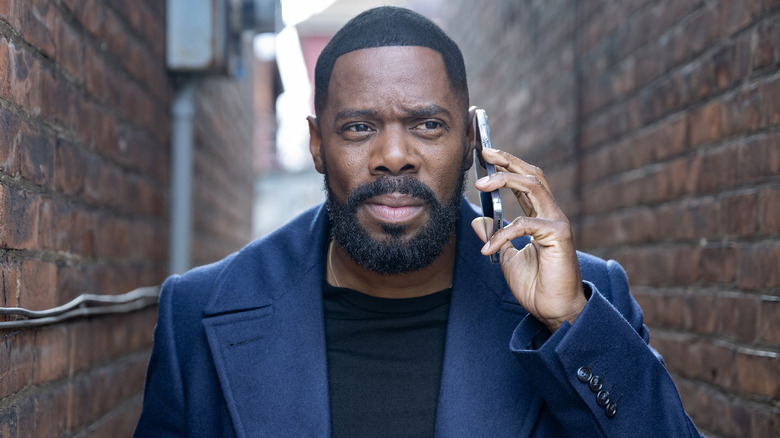 Muncie (Colman Domingo) takes a call in The Madness