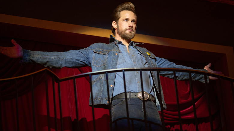 Randall Flagg (Alexander Skarsgard) takes focus in The Stand