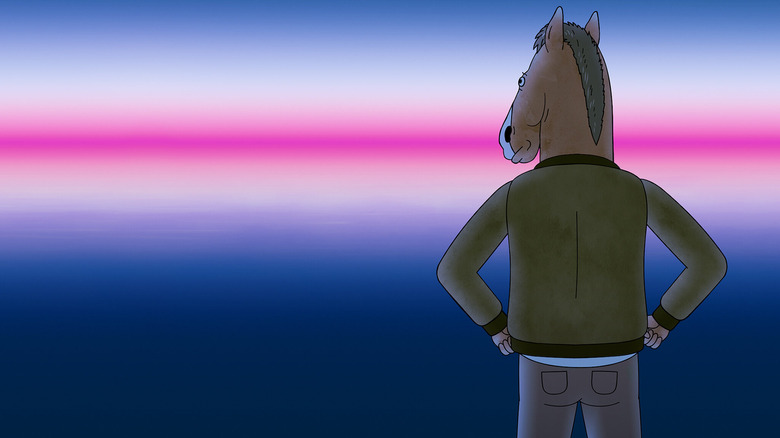 BoJack contemplates existence on BoJack Horseman