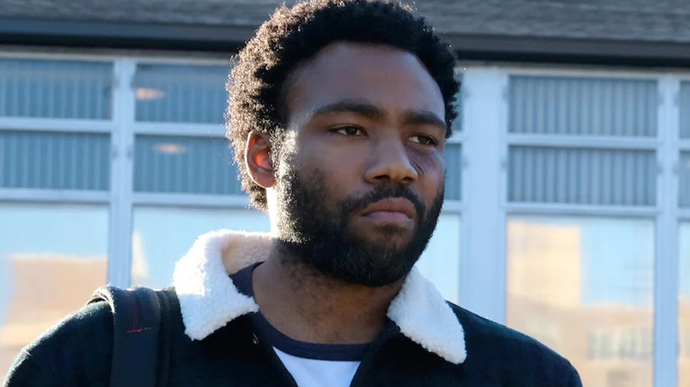 Earn (Donald Glover) is busted up and mad in Atlanta