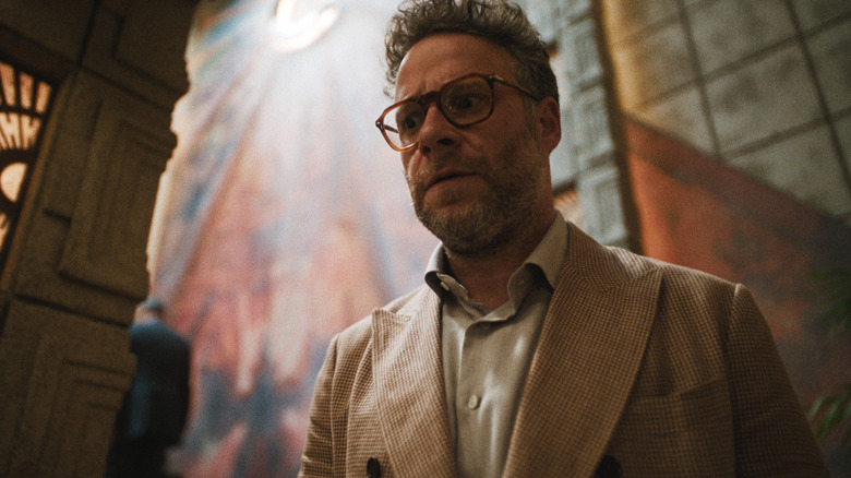 Matt Remick (Seth Rogen) considers his fate in The Studio