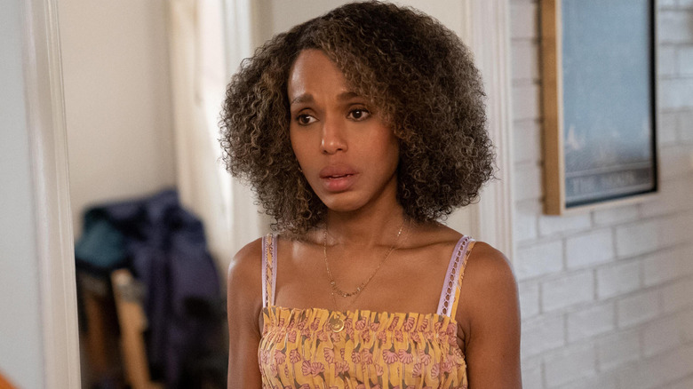 Paige Alexander (Kerry Washington) is upset in UnPrisoned