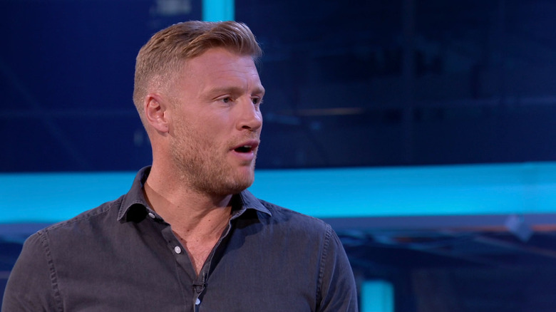 Andrew Flintoff talking on Top Gear