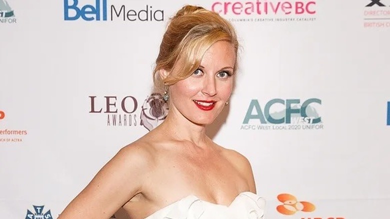 Carrie Anne Fleming at red carpet event