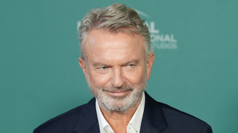 Sam Neill at Apples Never Fall red carpet event