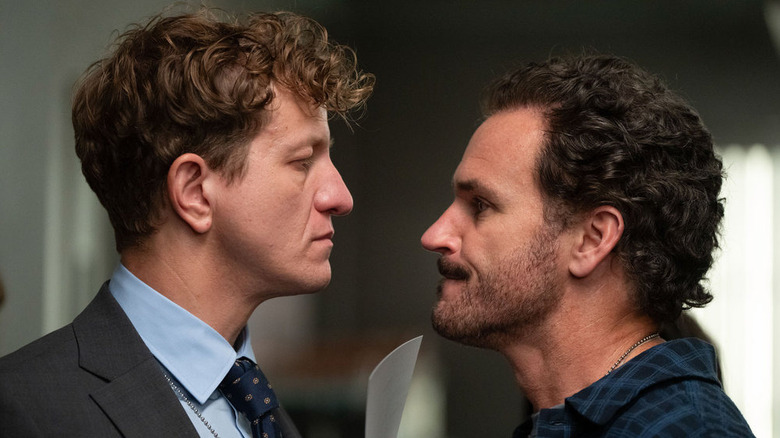 Law & Order: SVU's Jeremy London Hays as Craig Lynch, and Kevin Kane as Det. Terry Bruno