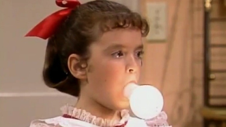 Small Wonder'daki Vicki rolünde Tiffany Brissette