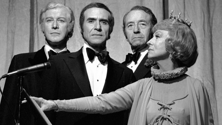The cast of the 1973 Broadway revival of "Don Juan in Hell"