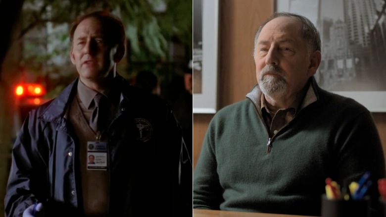 A side-by-side photo of Arye Gross in Castle and The Lincoln Lawyer.