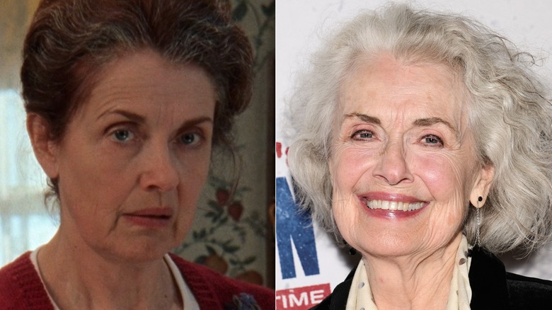 Mary Beth Peil as Grams on Dawson's Creek and on a 2024 red carpet