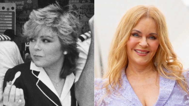 Jill Whelan taking a break on the set of The Love Boat, and on the Discovery Princess in 2024