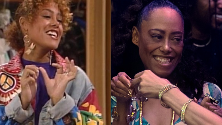 Cree Summer as Freddie in the original A Different World, and the new.