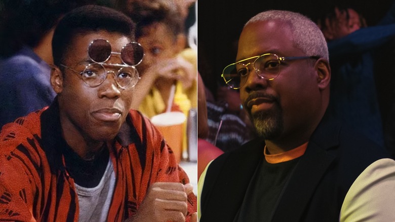 Kadeem Hardison as Dwayne Wayne in the original A Different World, and the new version.