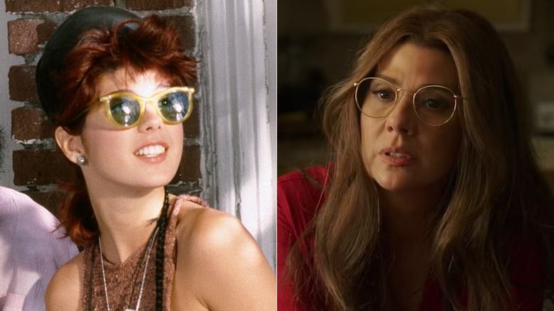 Marisa Tomei as Maggie on A Different World and Aunt May in Spider-Man: Far From Home