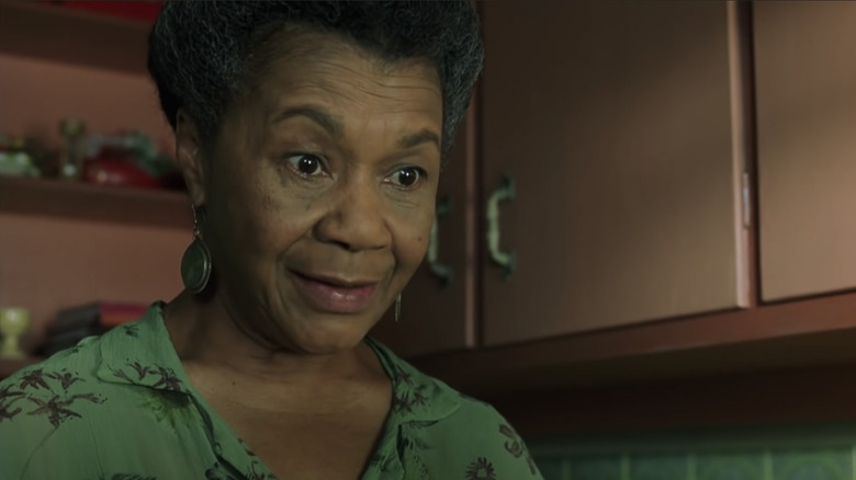 Mary Alice as the Oracle advises Neo in The Matrix Revolutions.