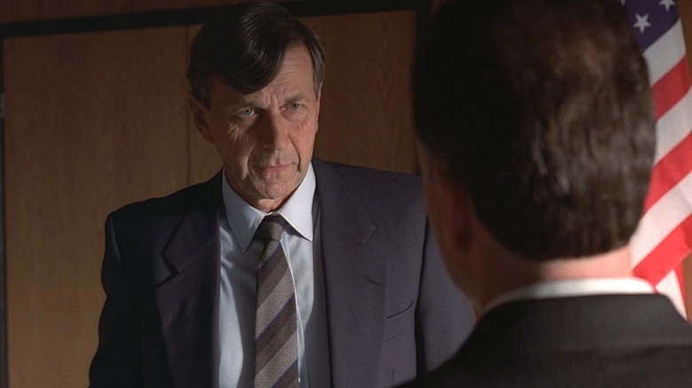 Cigarette Smoking Man in "The X-Files."